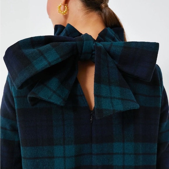 Tuckernuck Blackwatch Plaid Faye Blouse - Picture 3 of 11